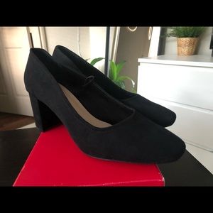 Black H&M Suede Heel